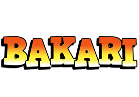 Bakari sunset logo