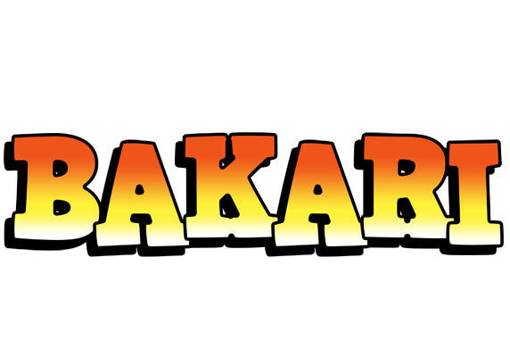 Bakari sunset logo