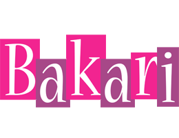 Bakari whine logo