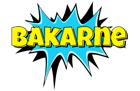 Bakarne amazing logo