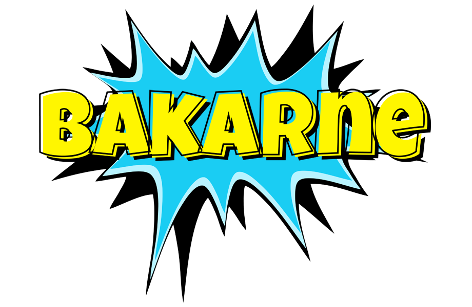 Bakarne amazing logo