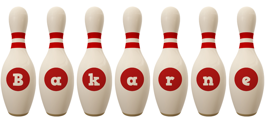 Bakarne bowling-pin logo