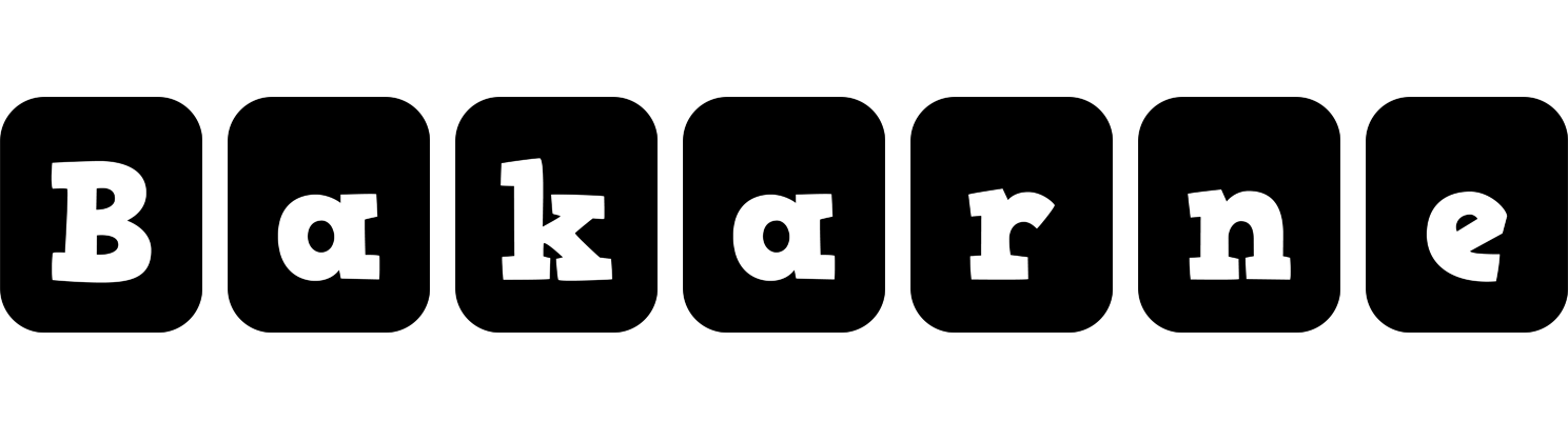 Bakarne box logo
