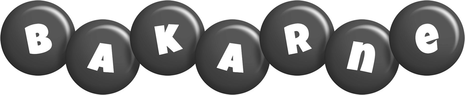 Bakarne candy-black logo