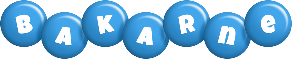 Bakarne candy-blue logo