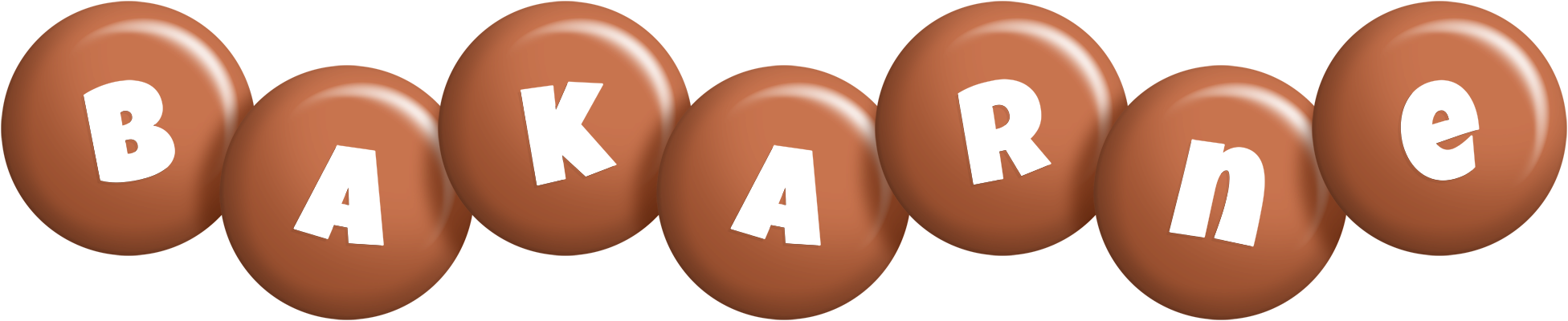 Bakarne candy-brown logo