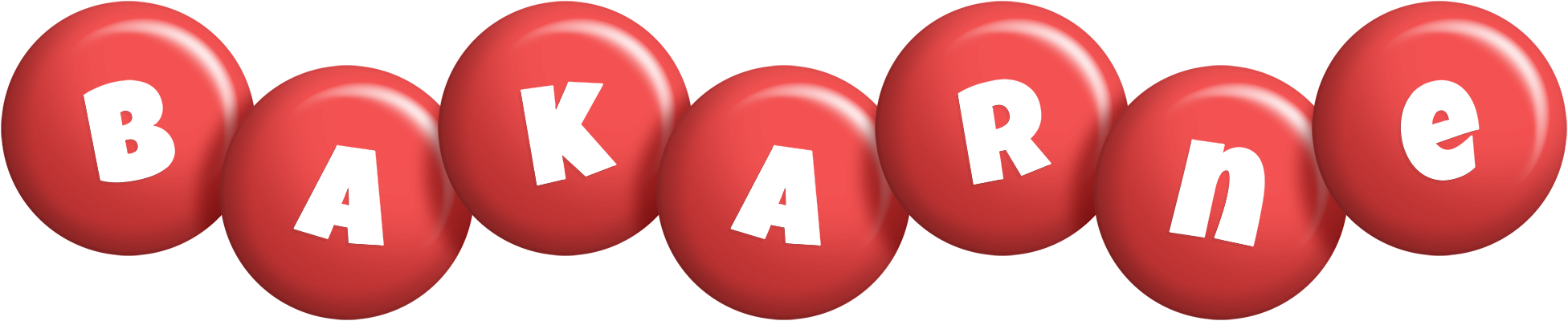 Bakarne candy-red logo