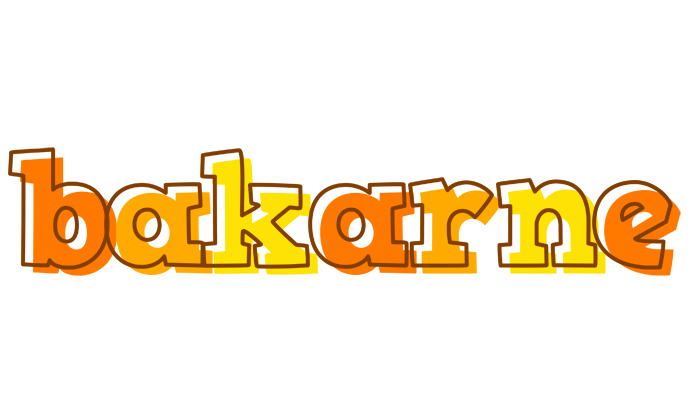 Bakarne desert logo