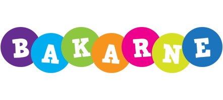 Bakarne happy logo