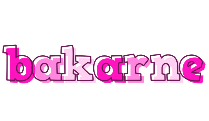 Bakarne hello logo