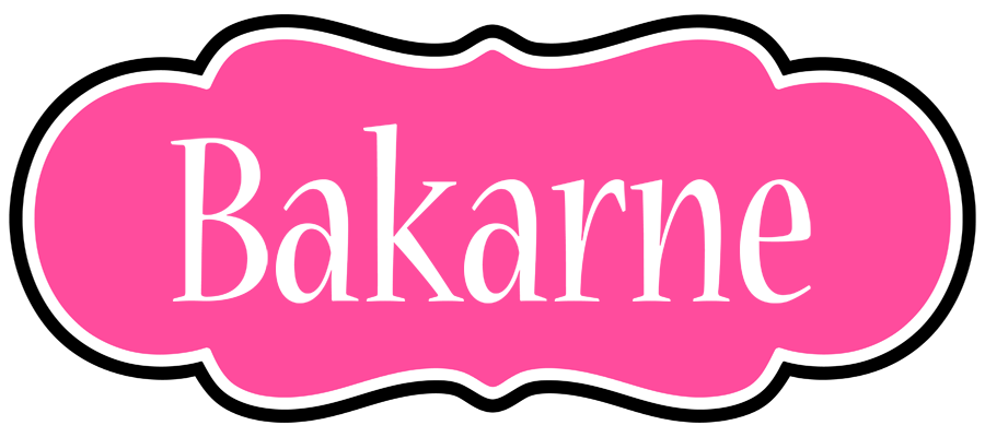 Bakarne invitation logo