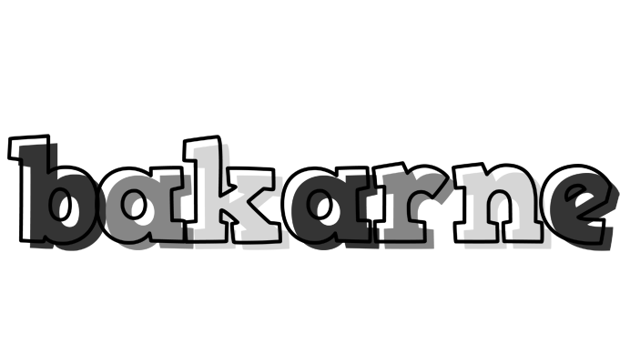 Bakarne night logo