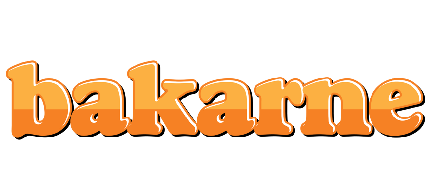 Bakarne orange logo
