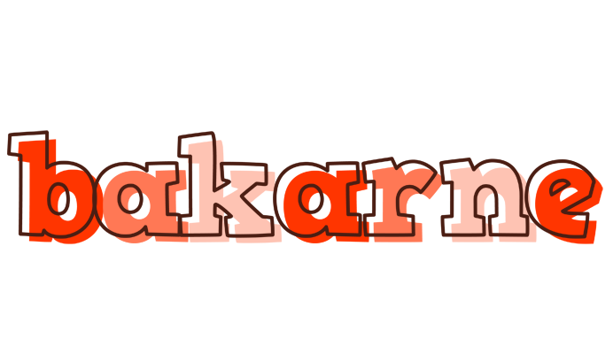 Bakarne paint logo