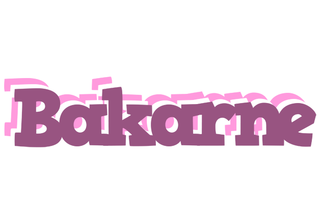 Bakarne relaxing logo