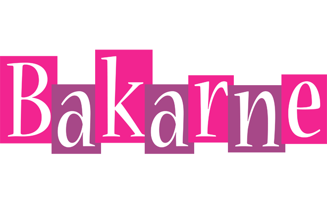 Bakarne whine logo