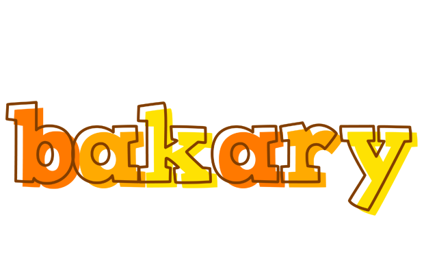 Bakary desert logo