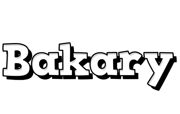 Bakary snowing logo