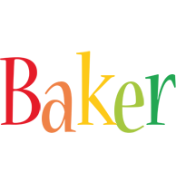 Baker birthday logo