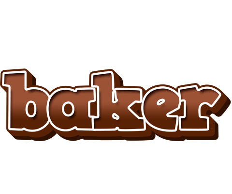 Baker brownie logo