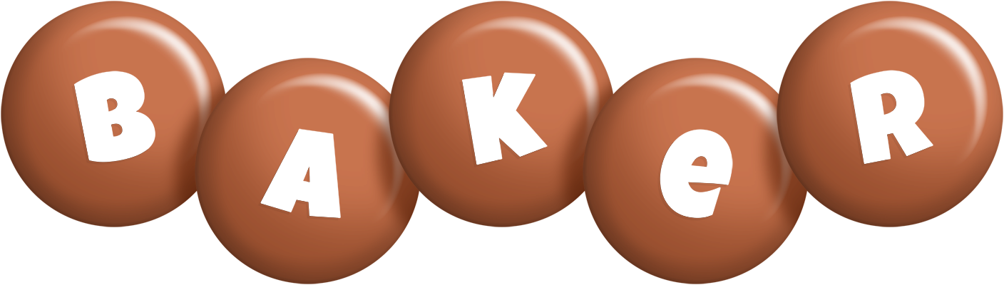 Baker candy-brown logo