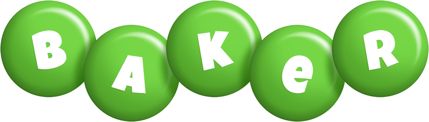 Baker candy-green logo