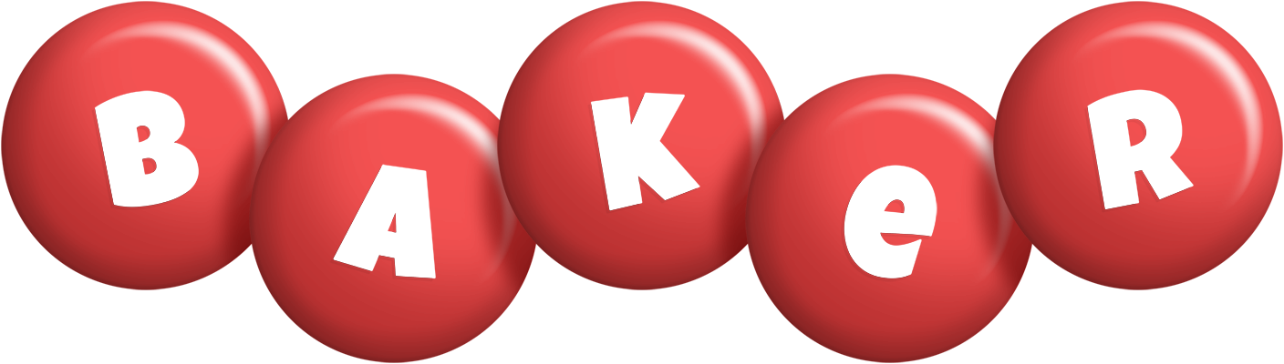 Baker candy-red logo