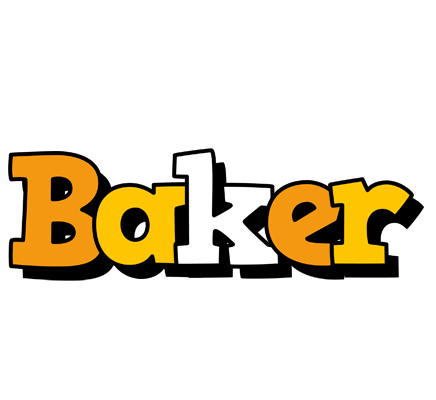 Baker cartoon logo