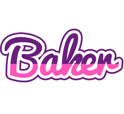 Baker cheerful logo