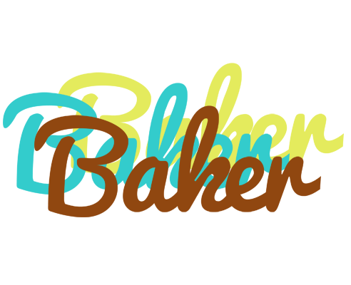 Baker cupcake logo