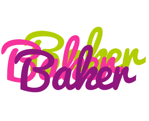 Baker flowers logo