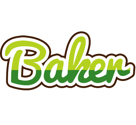 Baker golfing logo