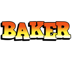 Baker sunset logo