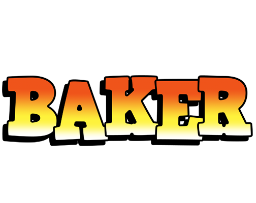 Baker sunset logo