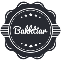 Bakhtiar badge logo