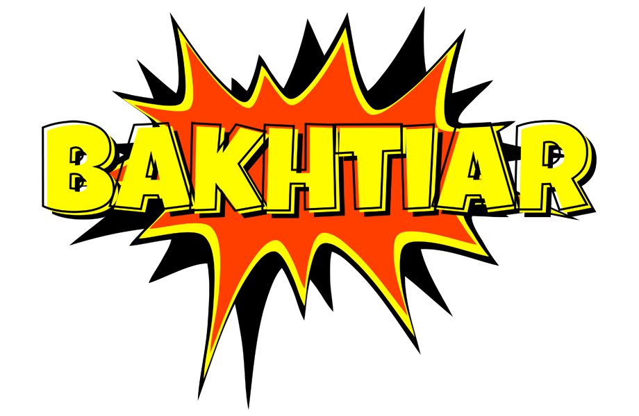 Bakhtiar bazinga logo