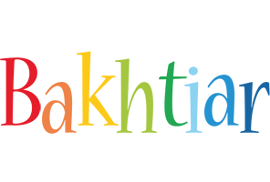 Bakhtiar birthday logo