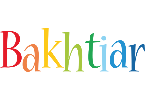 Bakhtiar birthday logo