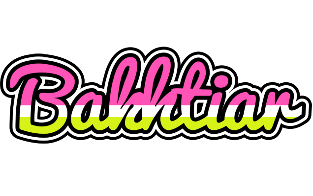 Bakhtiar candies logo