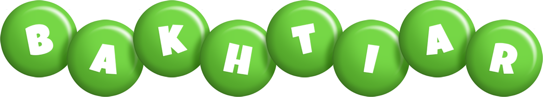 Bakhtiar candy-green logo