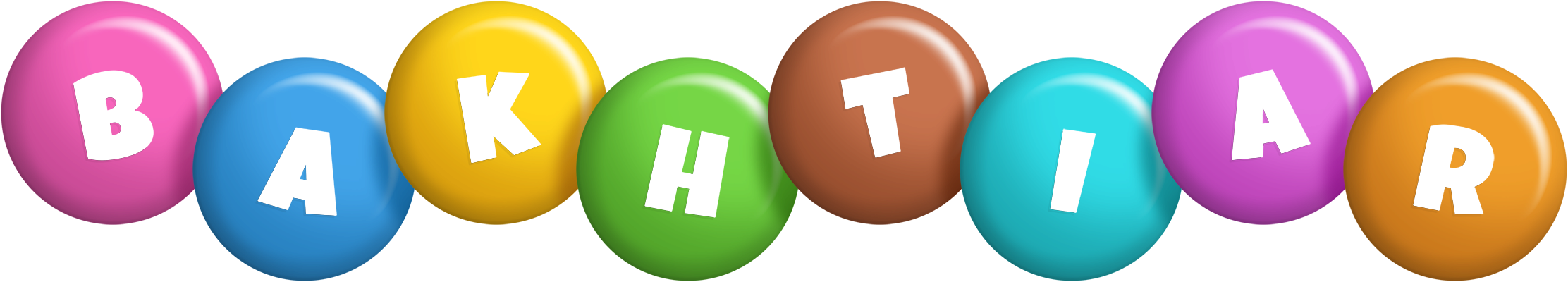 Bakhtiar candy logo