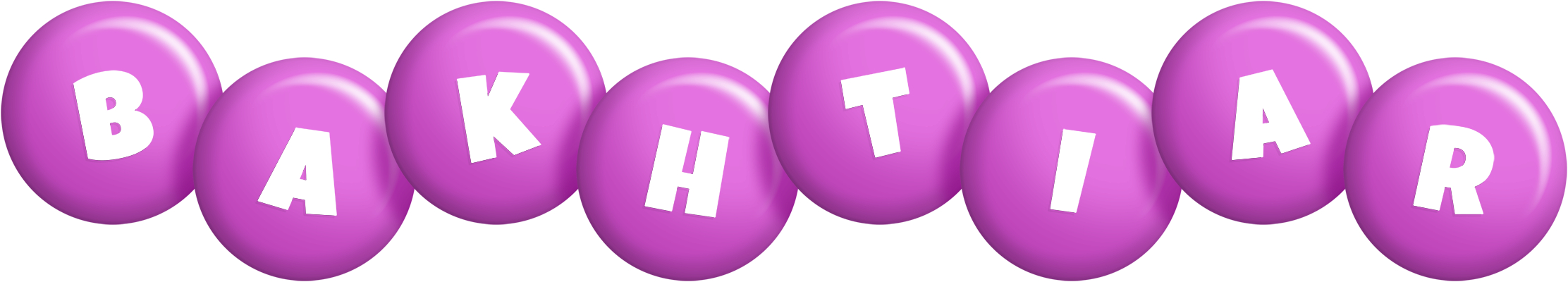 Bakhtiar candy-purple logo