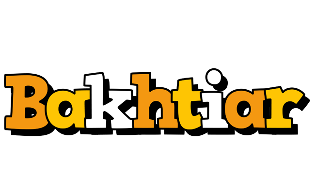 Bakhtiar cartoon logo