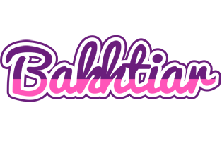 Bakhtiar cheerful logo