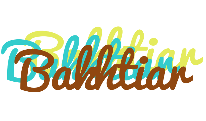 Bakhtiar cupcake logo