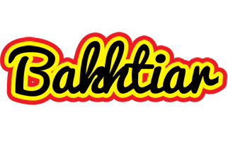 Bakhtiar flaming logo