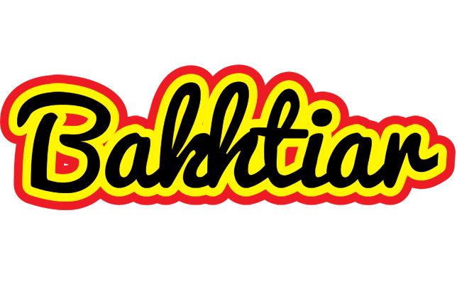 Bakhtiar flaming logo