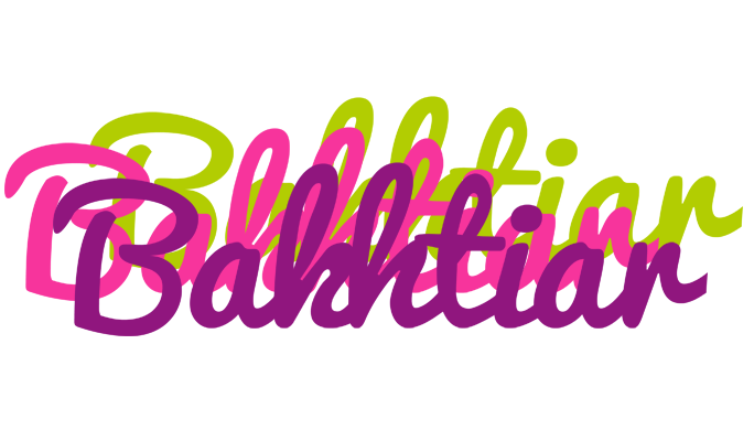 Bakhtiar flowers logo