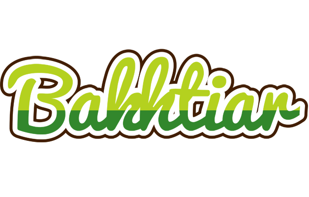Bakhtiar golfing logo