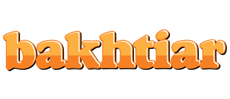 Bakhtiar orange logo